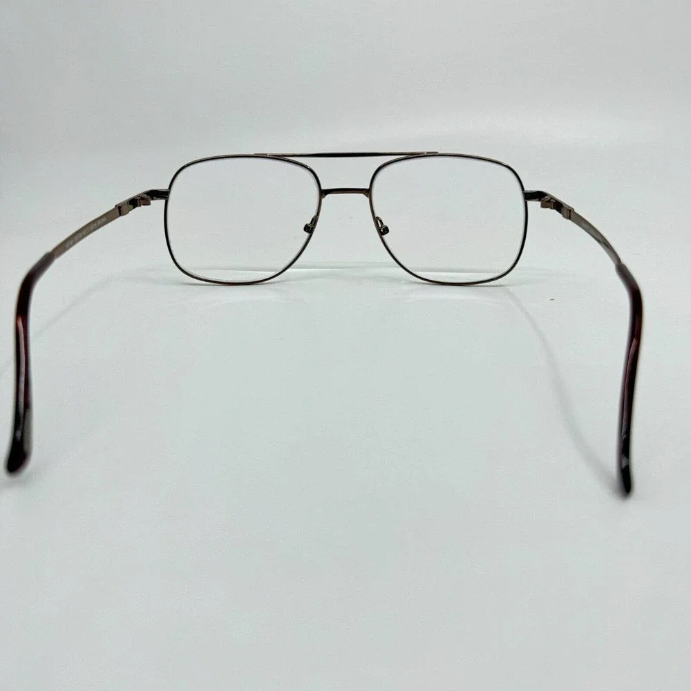 Konishi Eyeglasses Frames‎ KF7441 55-18-140 Satin Brown Flex Titianium H9705
